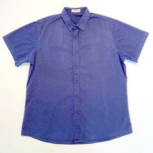 Men’s | Muse Fath | Button Down Shirt | Navy | XL
